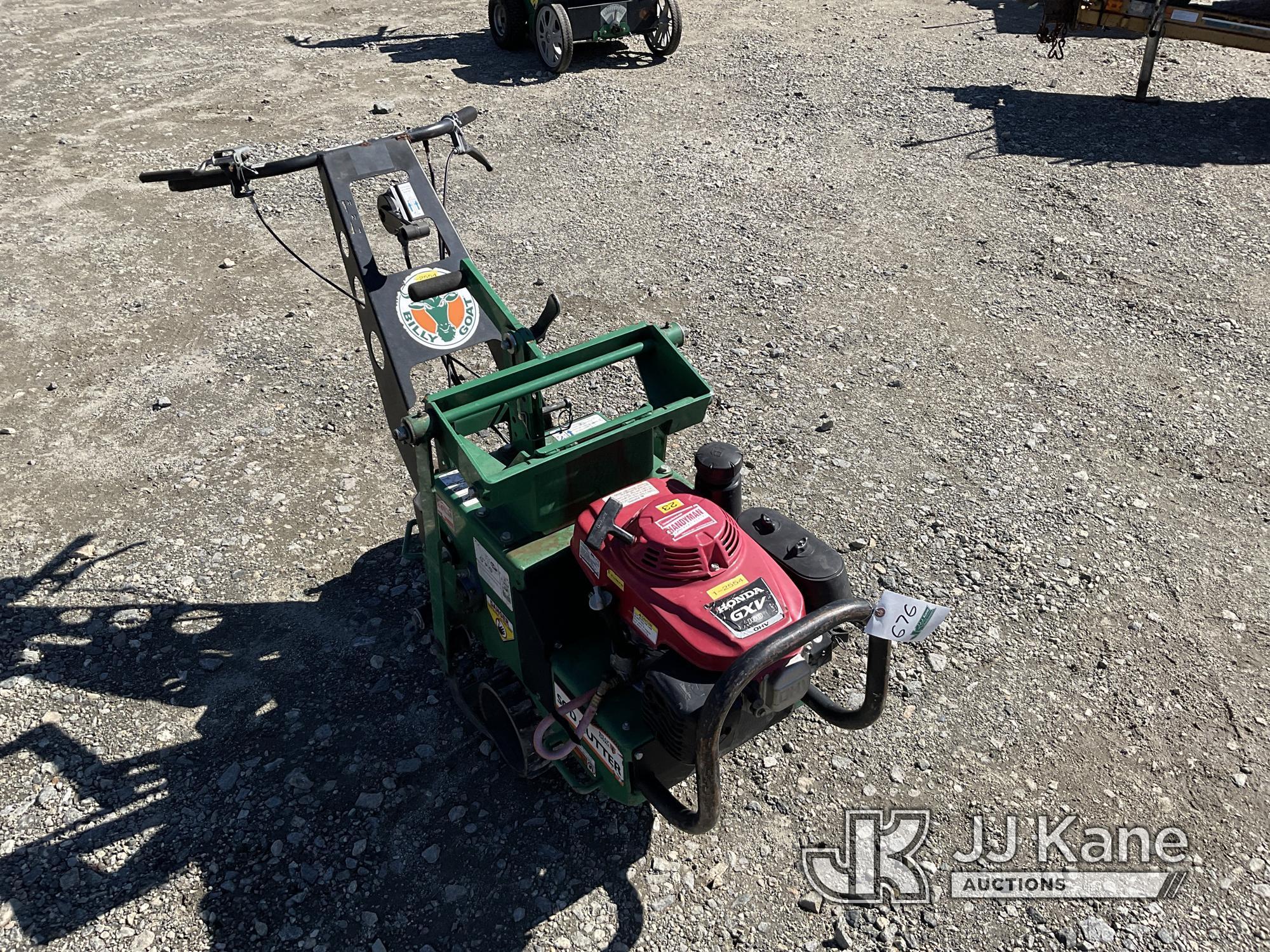 (Shrewsbury, MA) Billy Goat SC180H Hydro Drive Sod Cutter Runs