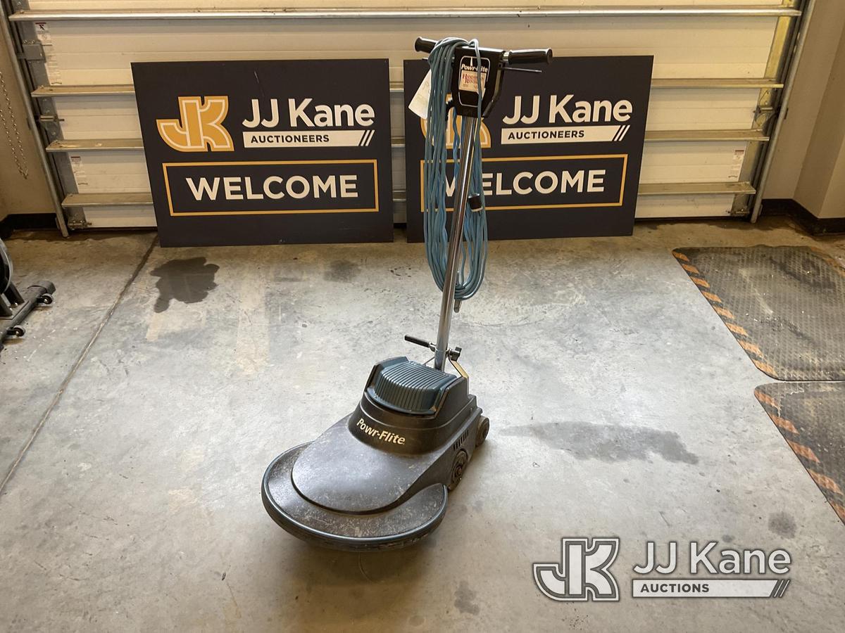 (Shrewsbury, MA) Powr-Flite 20 in. Floor Buffer & Polisher (Operates) NOTE: This unit is being sold