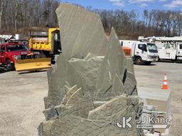 (Shrewsbury, MA) Pallet of Full Color Standup/Irregular Stone NOTE: This unit is being sold AS IS/WH