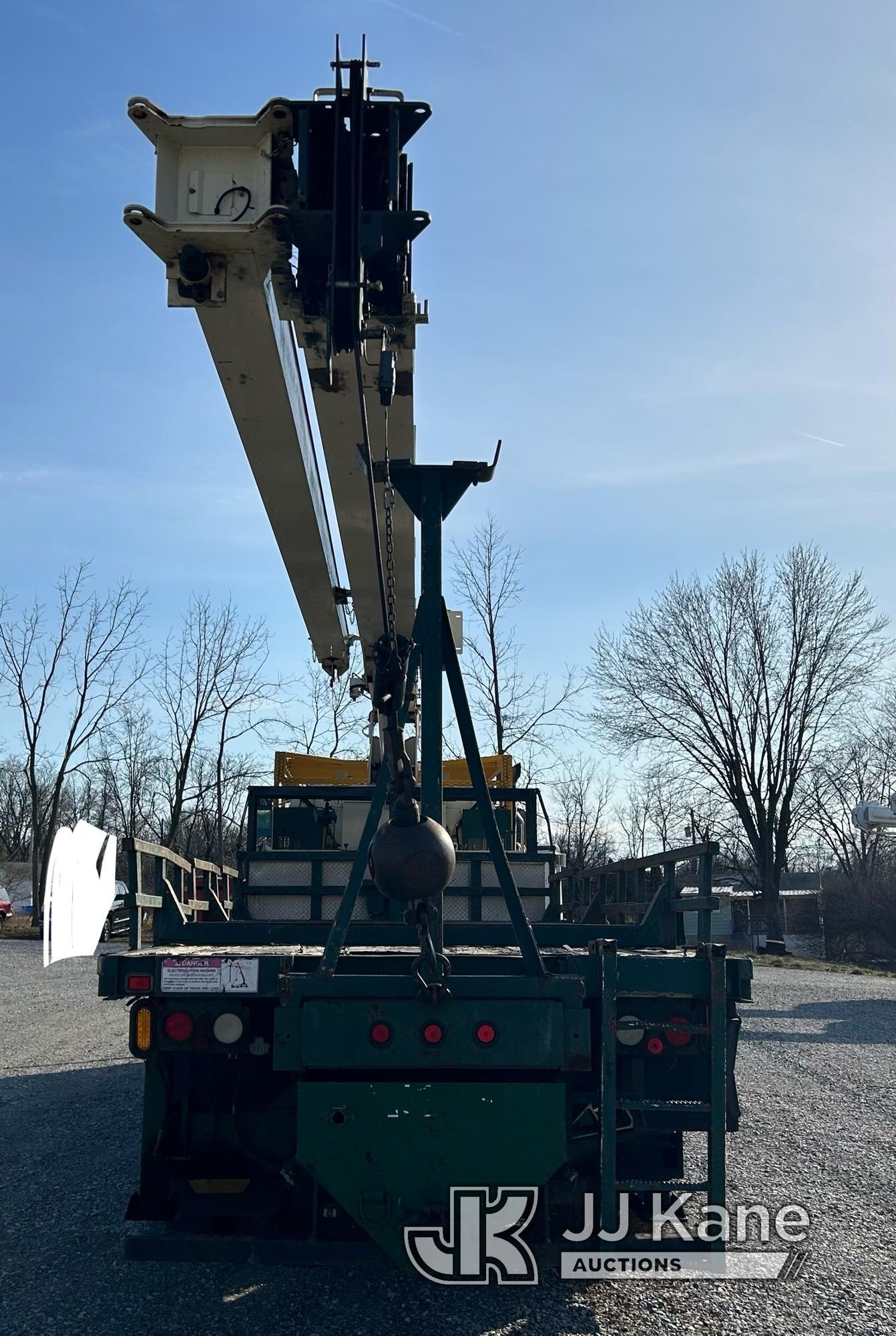 (Hagerstown, MD) National Crane Corp. 800-D, Crane mounted on 2009 Sterling LT8500 6x4 Stake Truck R