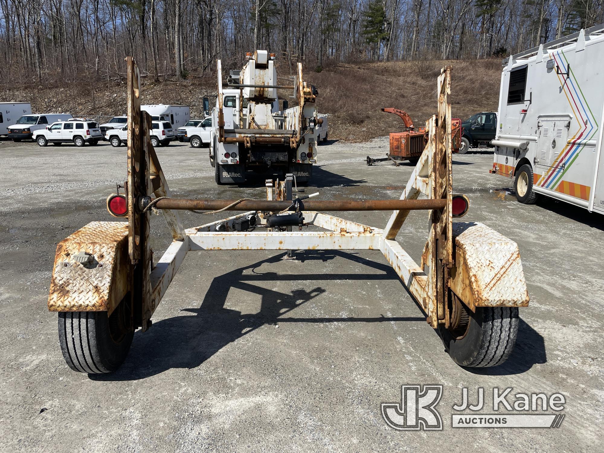 (Shrewsbury, MA) 2000 Brindle BRT90 Reel Trailer Rust Damage