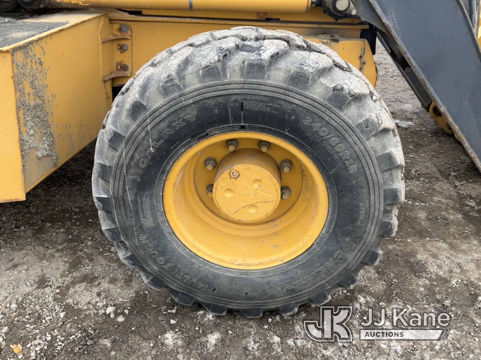 (Rome, NY) 2014 John Deere 310K 4x4 Tractor Loader Backhoe No Title) (Runs & Operates