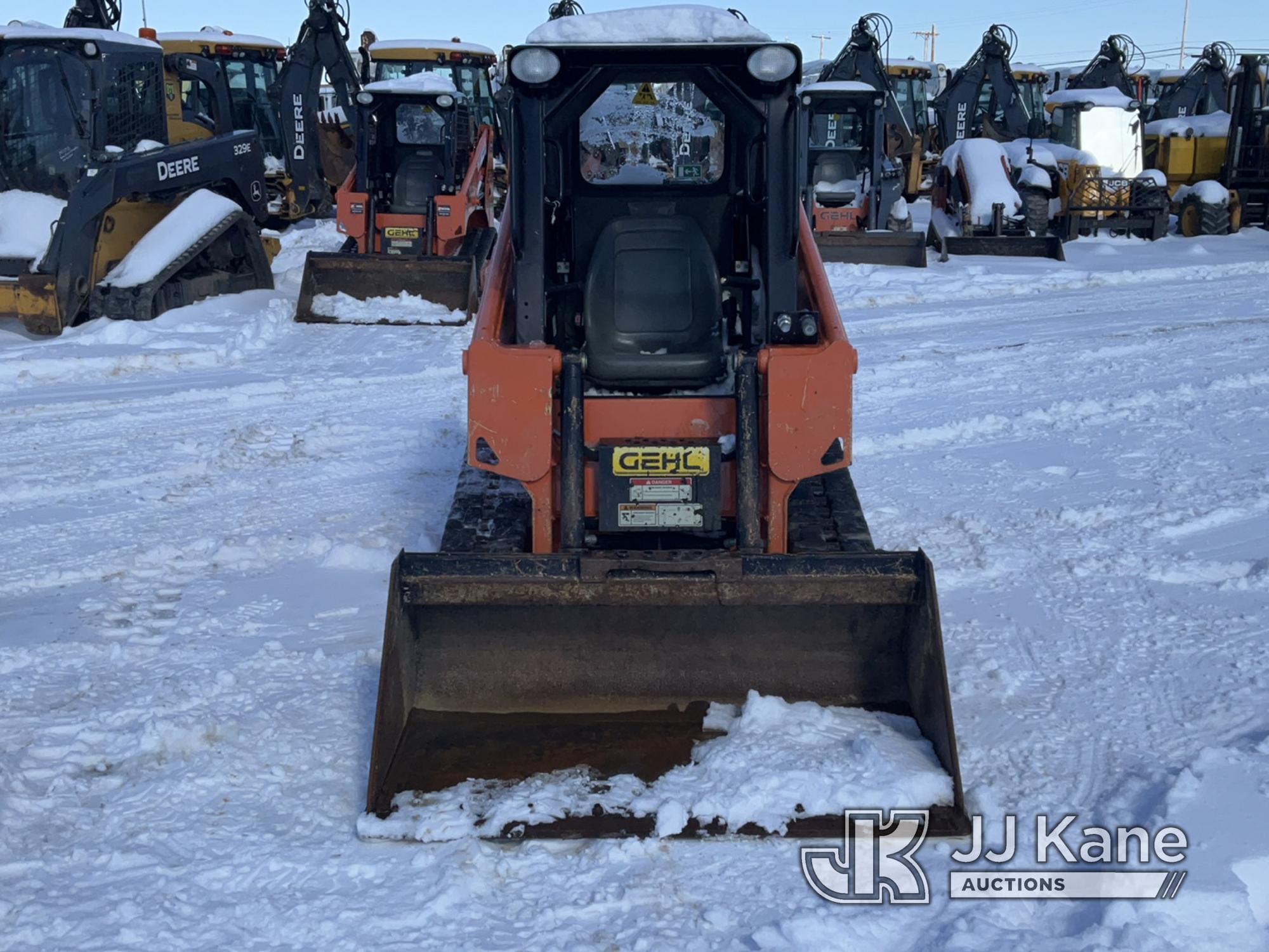 (Rome, NY) 2019 Gehl RT105 Crawler Skid Steer Loader Runs & Operates, Slight Engine Smoke