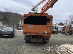 (Deposit, NY) Altec LR760E70, Over-Center Elevator Bucket Truck mounted behind cab on 2013 Ford F750