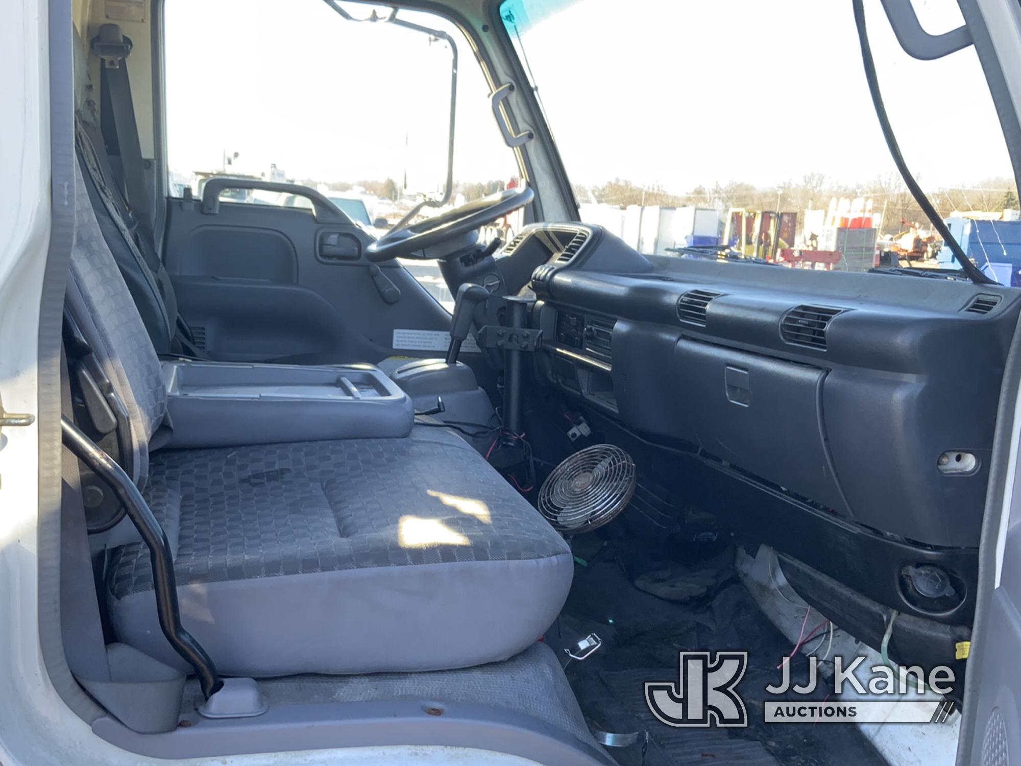 (Charlotte, MI) 2006 Isuzu NPR Spray Truck Runs, Moves, Jump To Start