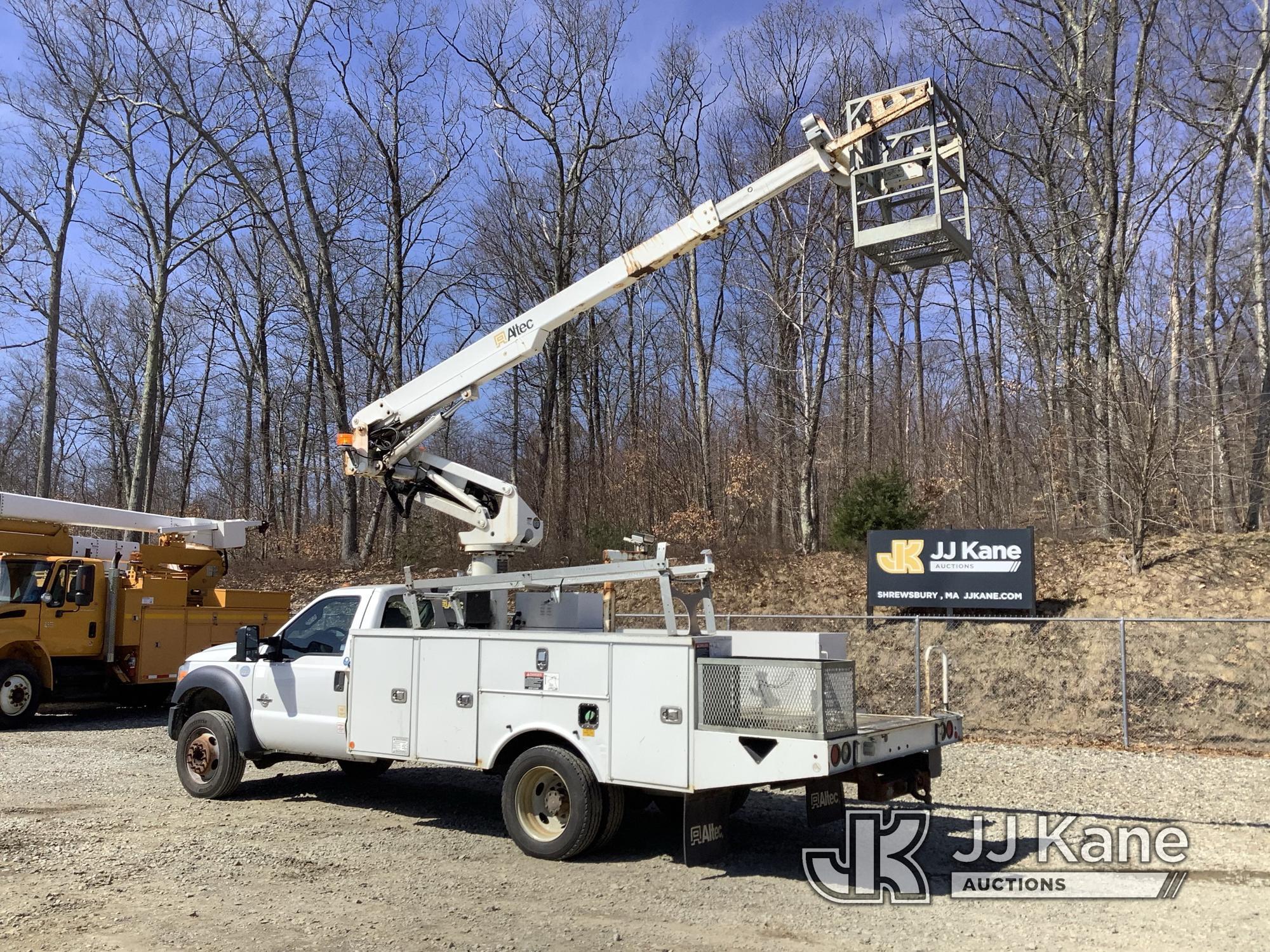 (Shrewsbury, MA) Altec AT235-P, Articulating & Telescopic Non-Insulated Cable Placing Bucket Truck m