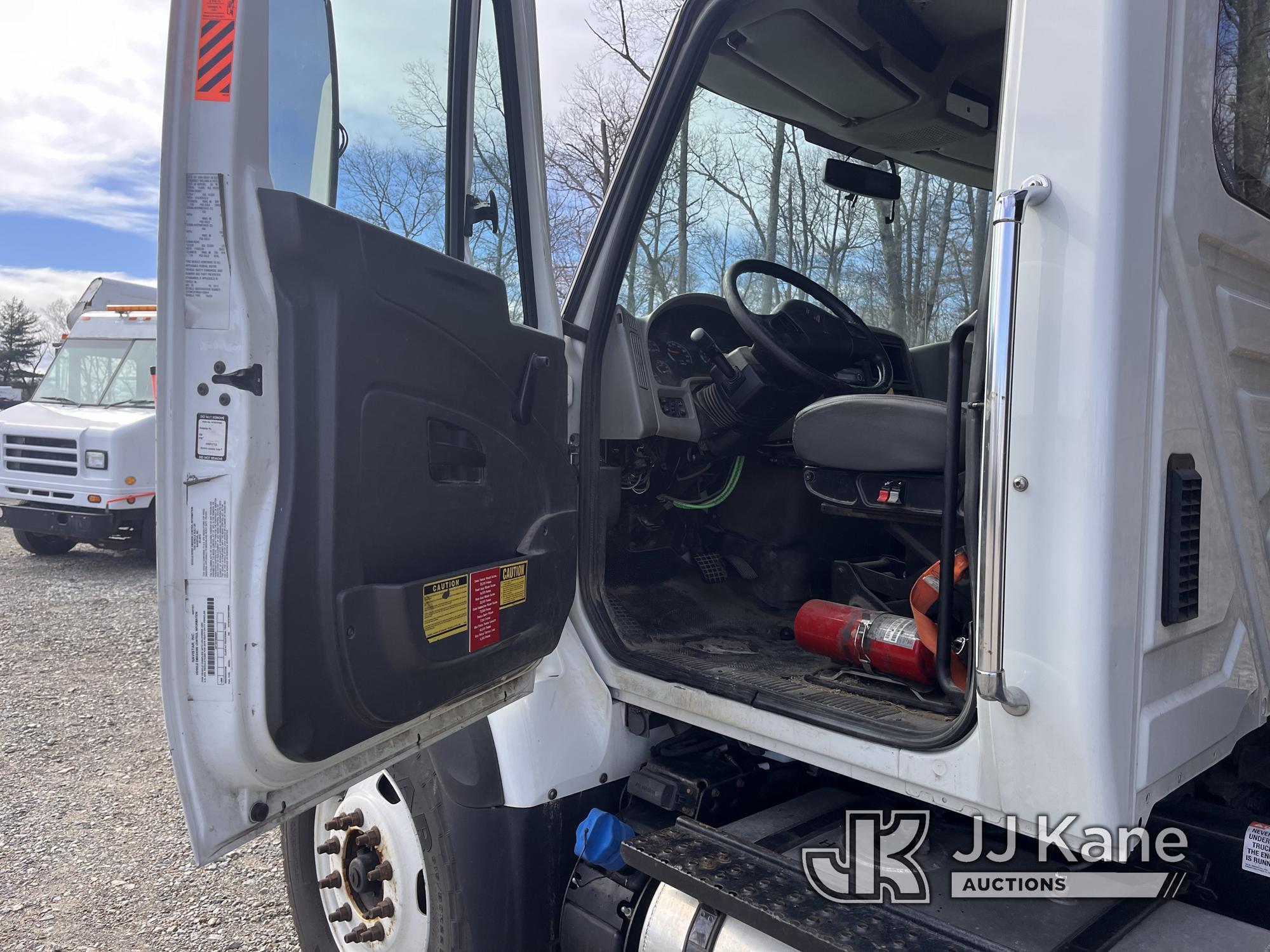 (Shrewsbury, MA) 2016 International 7400 Dump Truck Runs, Moves & Dump Operates) (Rust Damage