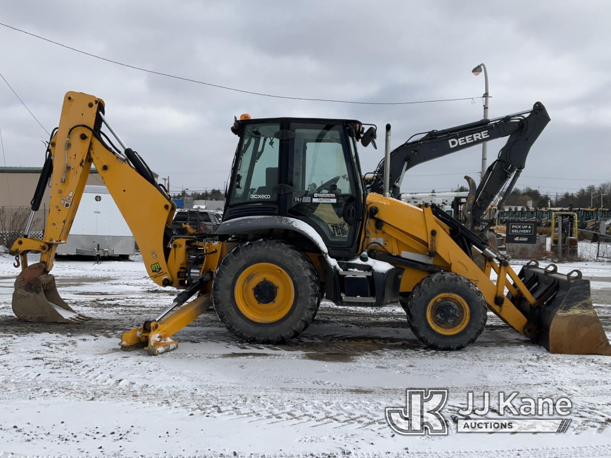 (Rome, NY) 2016 JCB 3CX-14 4x4 Tractor Loader Backhoe No Title) (Runs & Operates