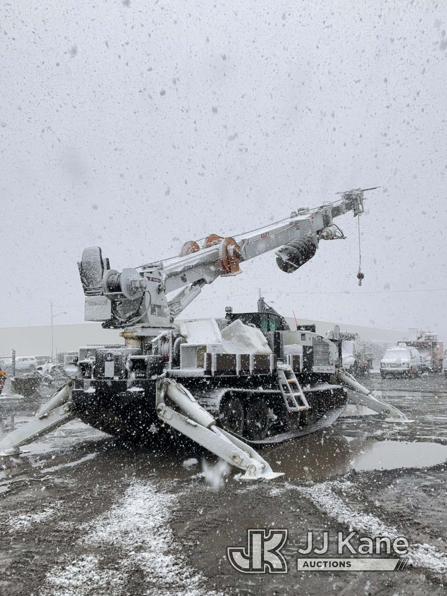 (Rome, NY) Terex/Telelect General, Digger Derrick rear mounted on 2017 Prinoth Panther T16 Crawler A