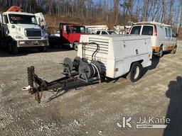 (Shrewsbury, MA) 2006 Sullivan-Palatec D0185QH10JD Air Compressor, trailer mtd No Title) (Runs, Does