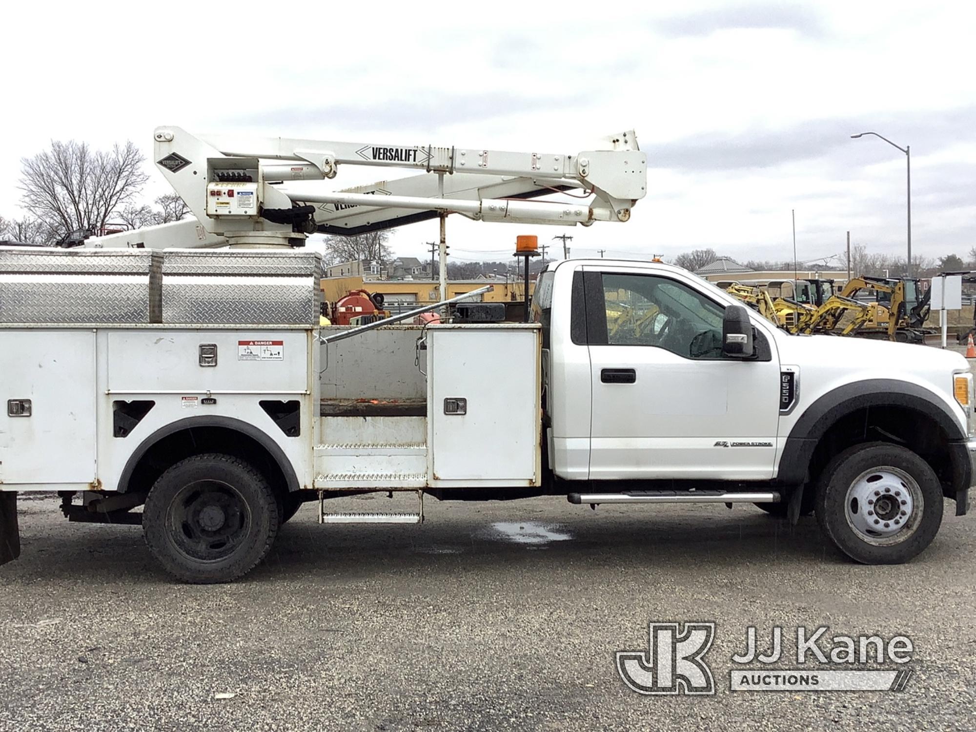 (Plymouth Meeting, PA) Versalift SST40EIH-01, Articulating & Telescopic Bucket Truck mounted on 2017