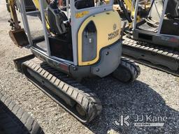 (Plymouth Meeting, PA) 2016 Wacker EZ28 Mini Hydraulic Excavator Runs & Operates, Body Damage