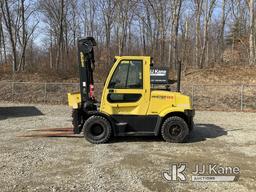 (Shrewsbury, MA) 2012 Hyster H155FT Rubber Tired Forklift Runs, Moves & Operates