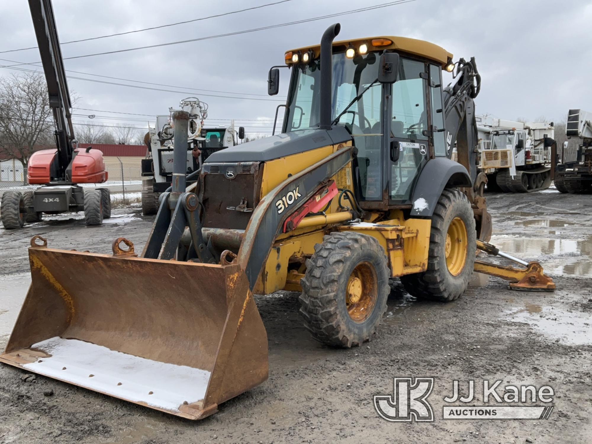 (Rome, NY) 2014 John Deere 310K 4x4 Tractor Loader Backhoe No Title) (Runs & Operates