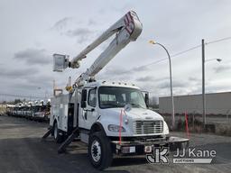 (Rome, NY) Altec AN55-OC, Material Handling Bucket Truck rear mounted on 2014 Freightliner M2 106 4x