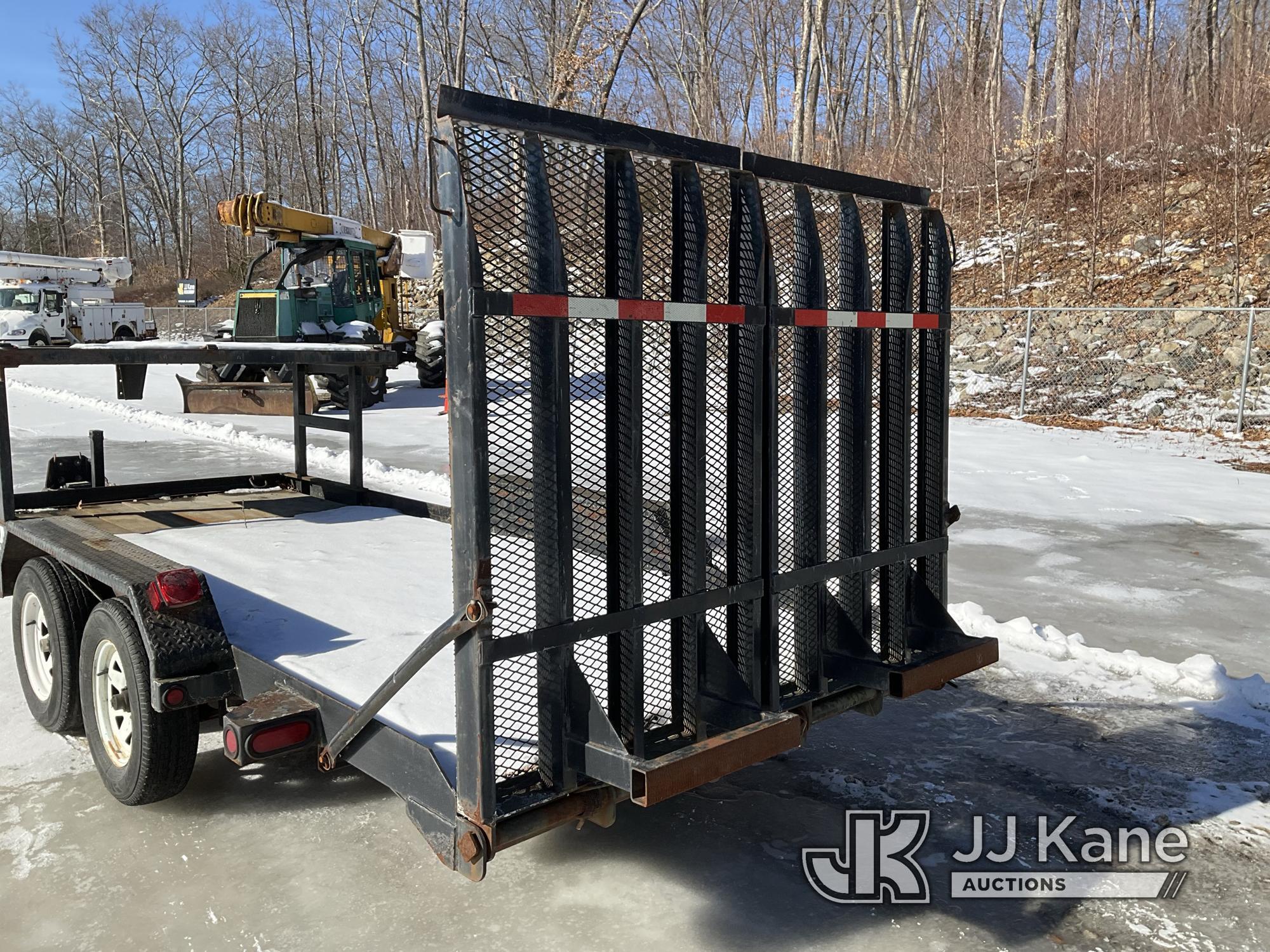 (Shrewsbury, MA) 2010 Cam Superline 3CAM16 T/A Tagalong Equipment Trailer  (Rust Damage