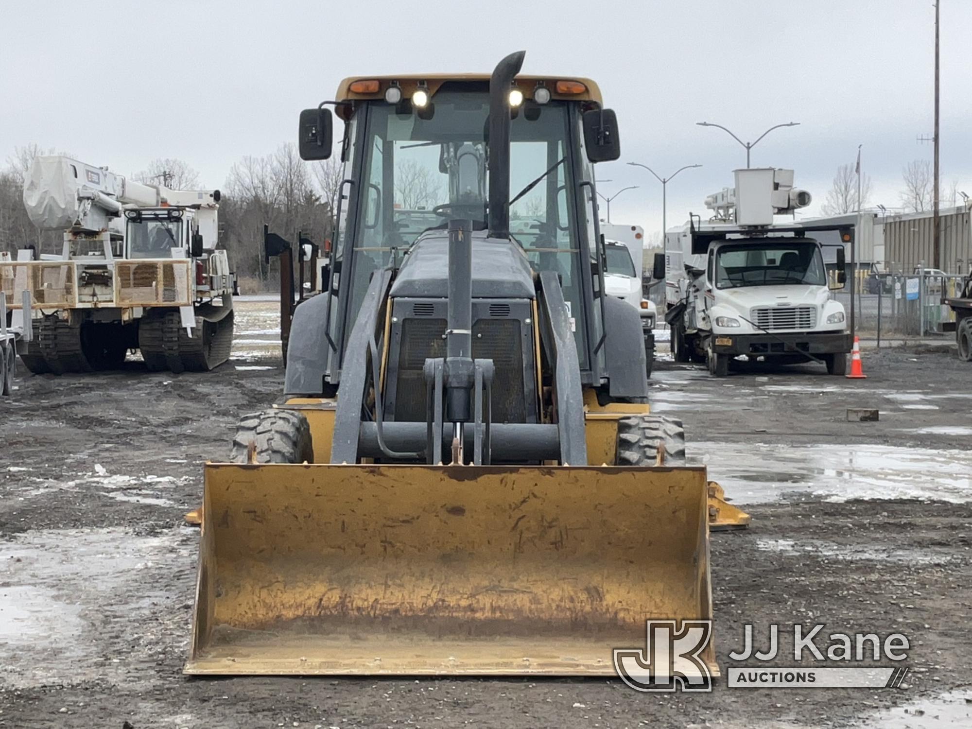 (Rome, NY) 2014 John Deere 310K 4x4 Tractor Loader Backhoe No Title) (Runs & Operates