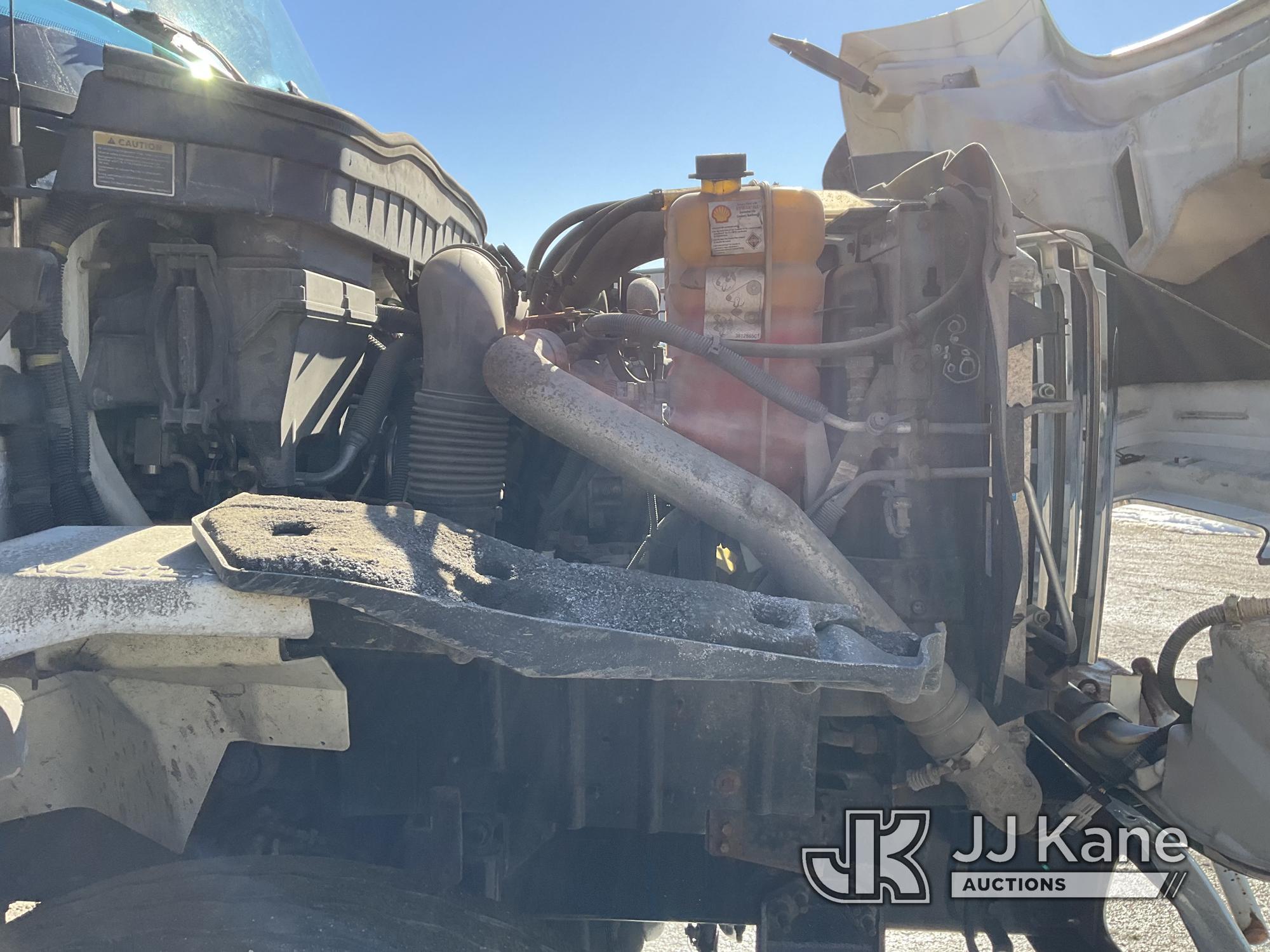 (Shrewsbury, MA) 2016 International 7400 Dump Truck Runs, Moves & Dump Operates) (Check Engine Light