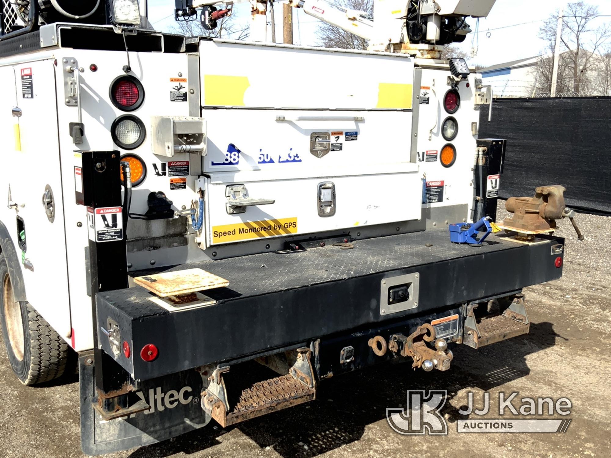 (Charlotte, MI) Autocrane HC5, Material Crane rear mounted on 2019 Ford F550 Mechanics Service Truck