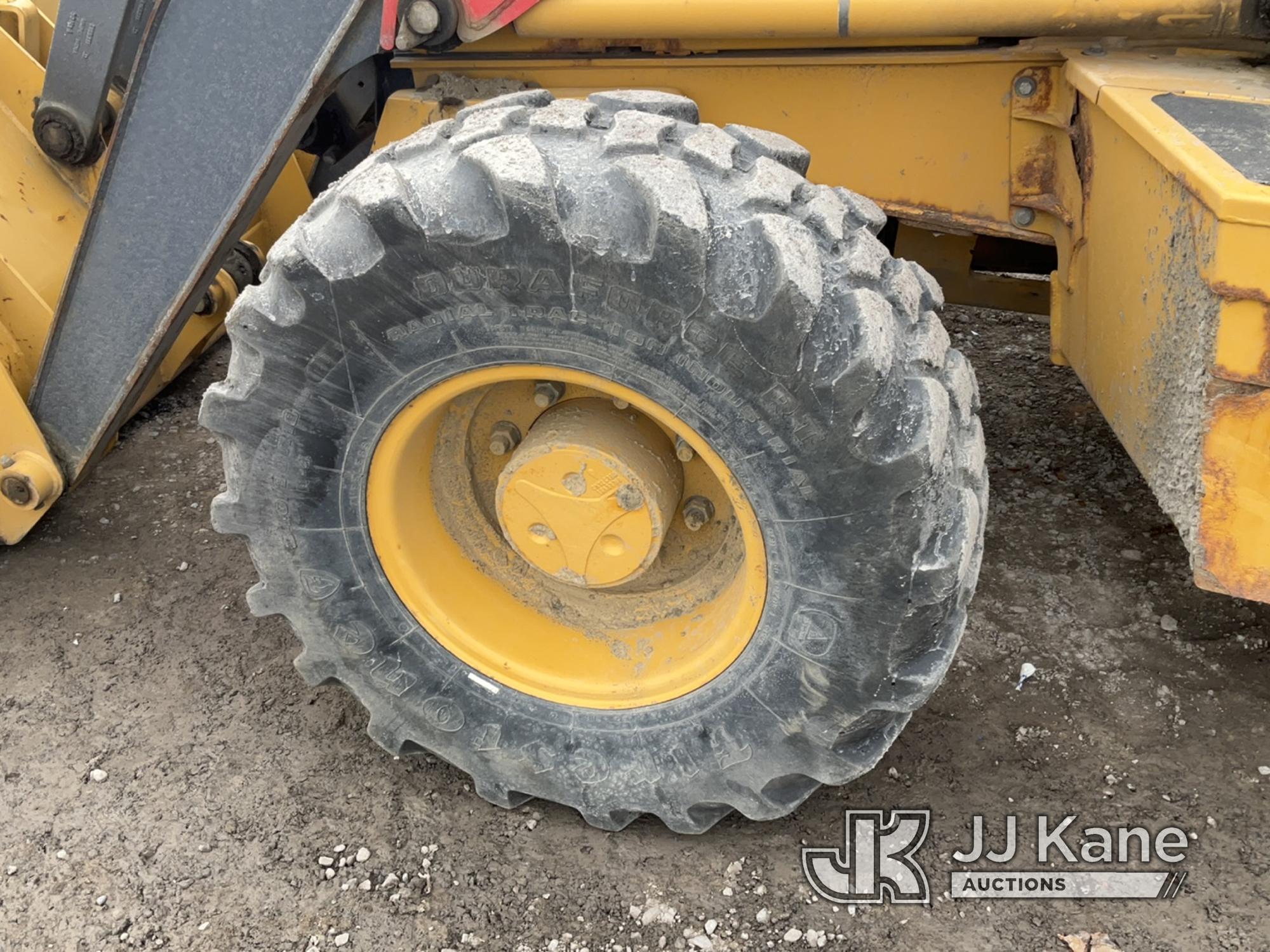 (Rome, NY) 2014 John Deere 310K 4x4 Tractor Loader Backhoe No Title) (Runs & Operates