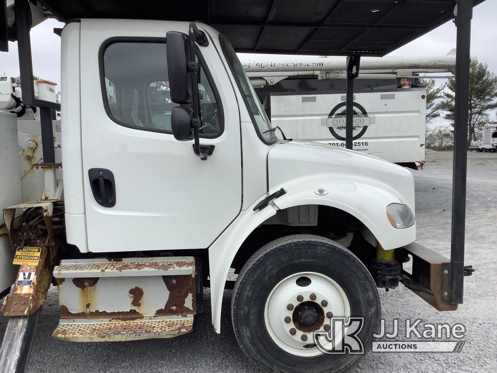 (Frederick, MD) Altec LR7-60E70, Over-Center Elevator Bucket center mounted on 2018 Freightliner M2