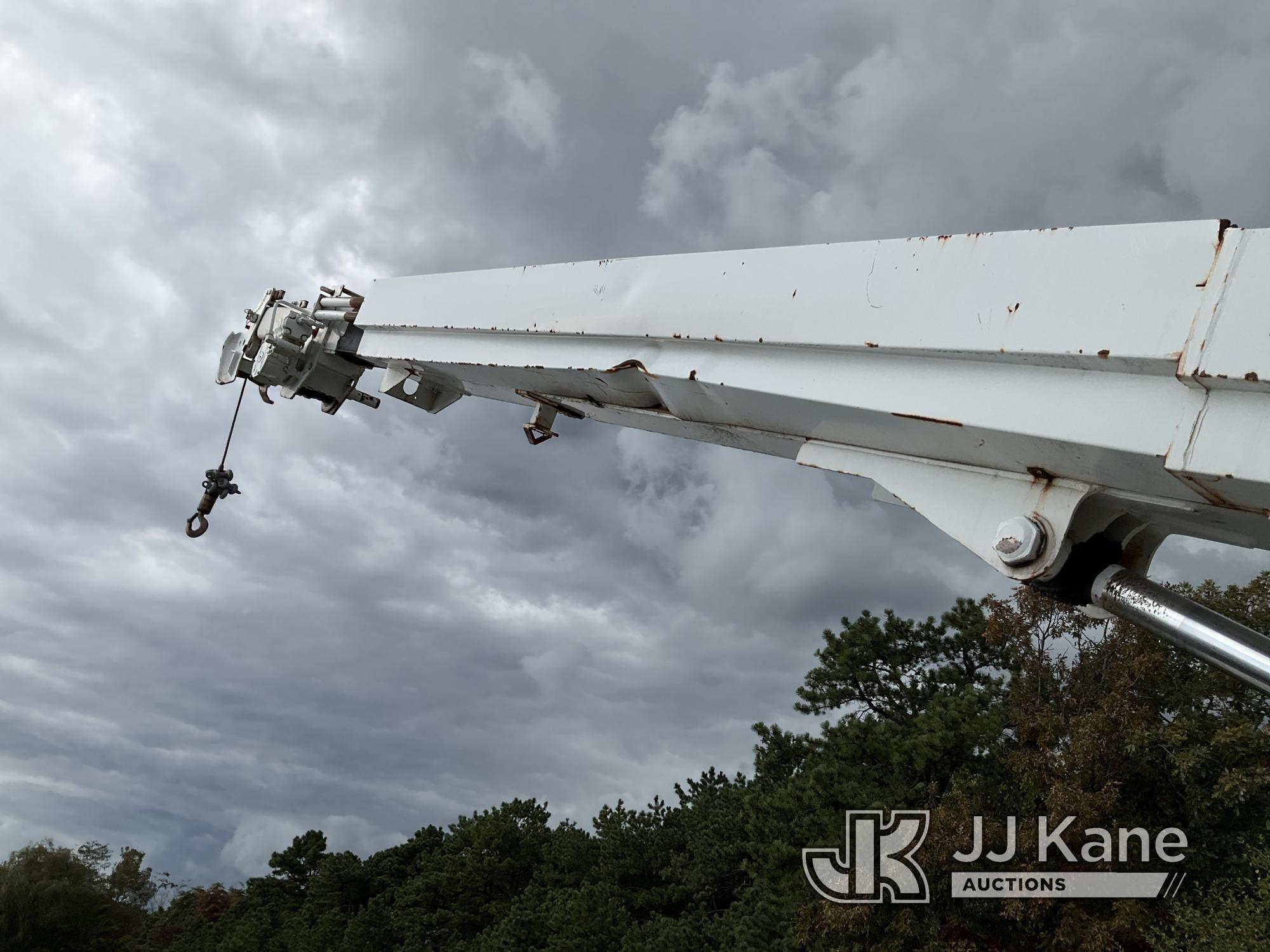 (Bellport, NY) Terex/Telelect XL4050, Digger Derrick corner mounted on 2006 GMC C8500 Utility Truck