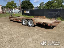 (Charlotte, MI) 2012 Redi Haul FSL1627E-102 T/A Tilt Deck Tagalong Equipment Trailer