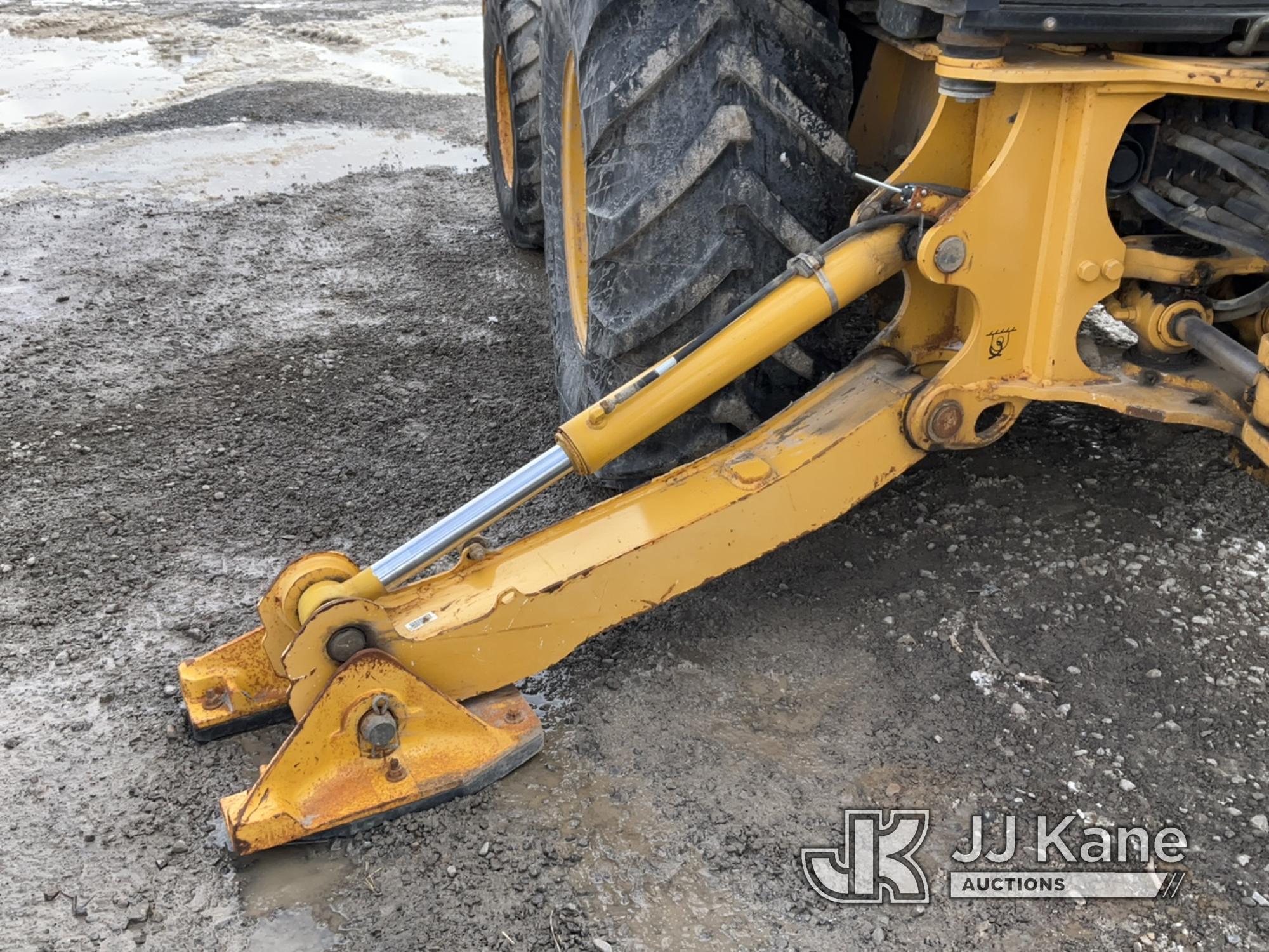 (Rome, NY) 2015 John Deere 310K 4x4 Tractor Loader Backhoe No Title) (Runs & Operates