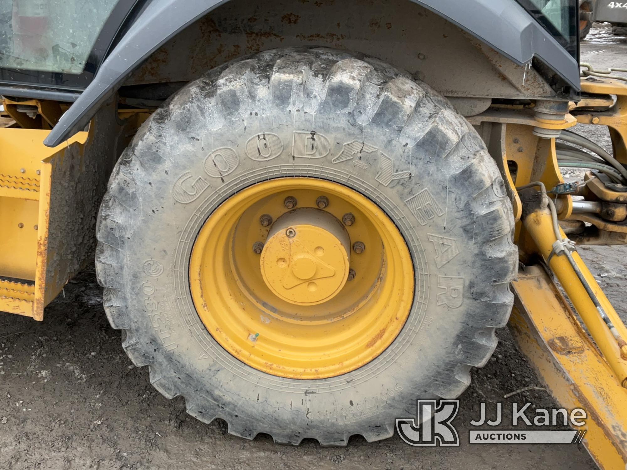 (Rome, NY) 2015 John Deere 310K 4x4 Tractor Loader Backhoe No Title) (Runs & Operates