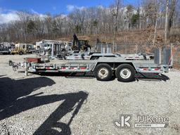 (Shrewsbury, MA) 2013 Sauber 1580-TBA Galvanized T/A Tilt Deck Tagalong Equipment Trailer