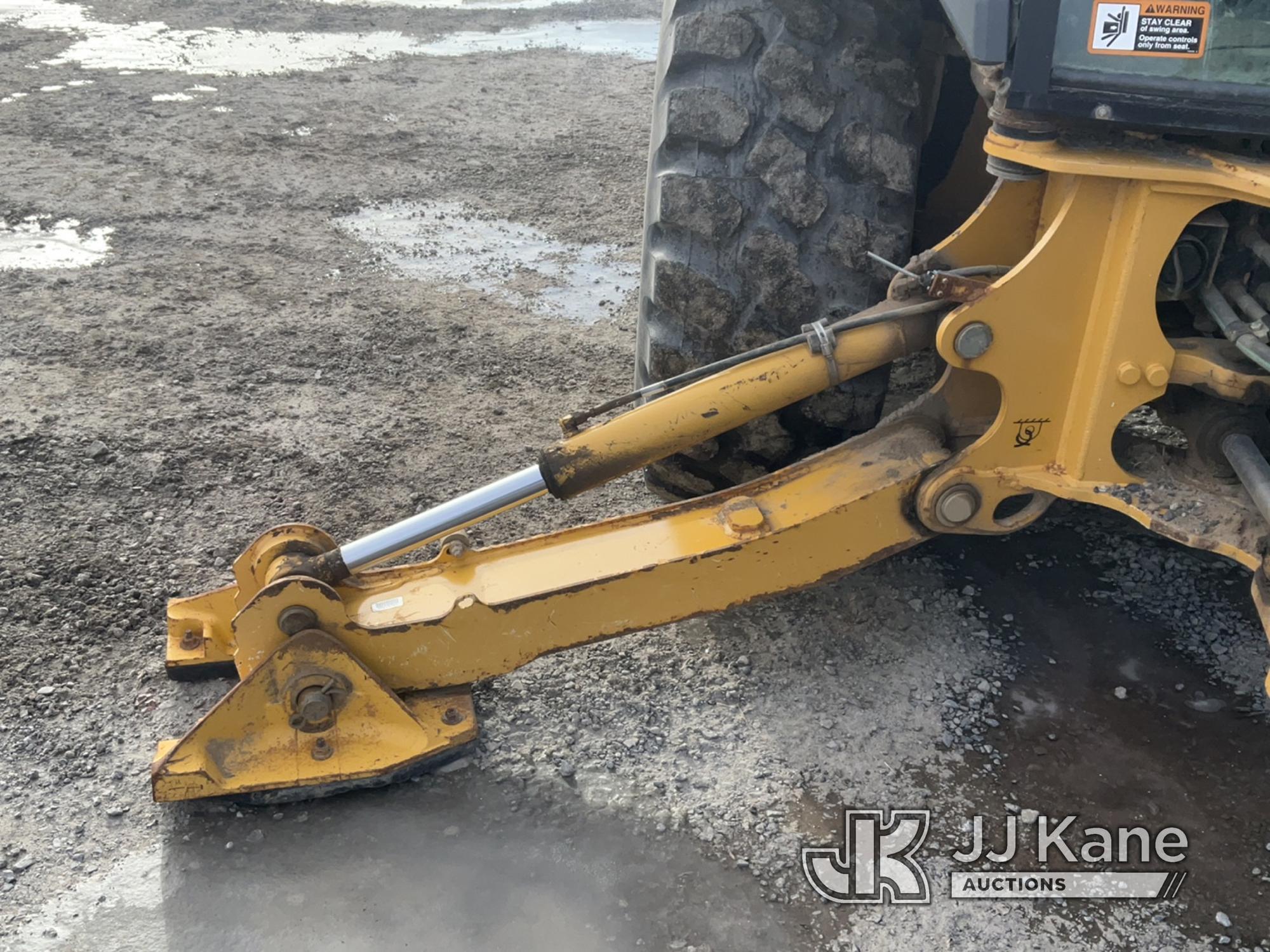 (Rome, NY) 2015 John Deere 310K 4x4 Tractor Loader Backhoe No Title) (Runs & Operates, Low Fuel, Che