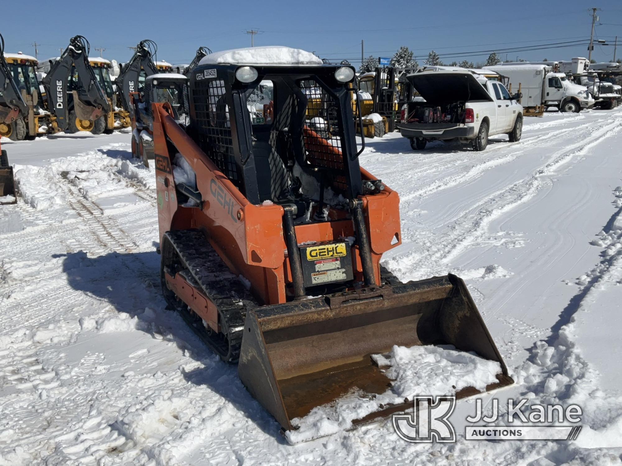 (Rome, NY) 2019 Gehl RT105 Crawler Skid Steer Loader Runs & Operates, Slight Engine Smoke