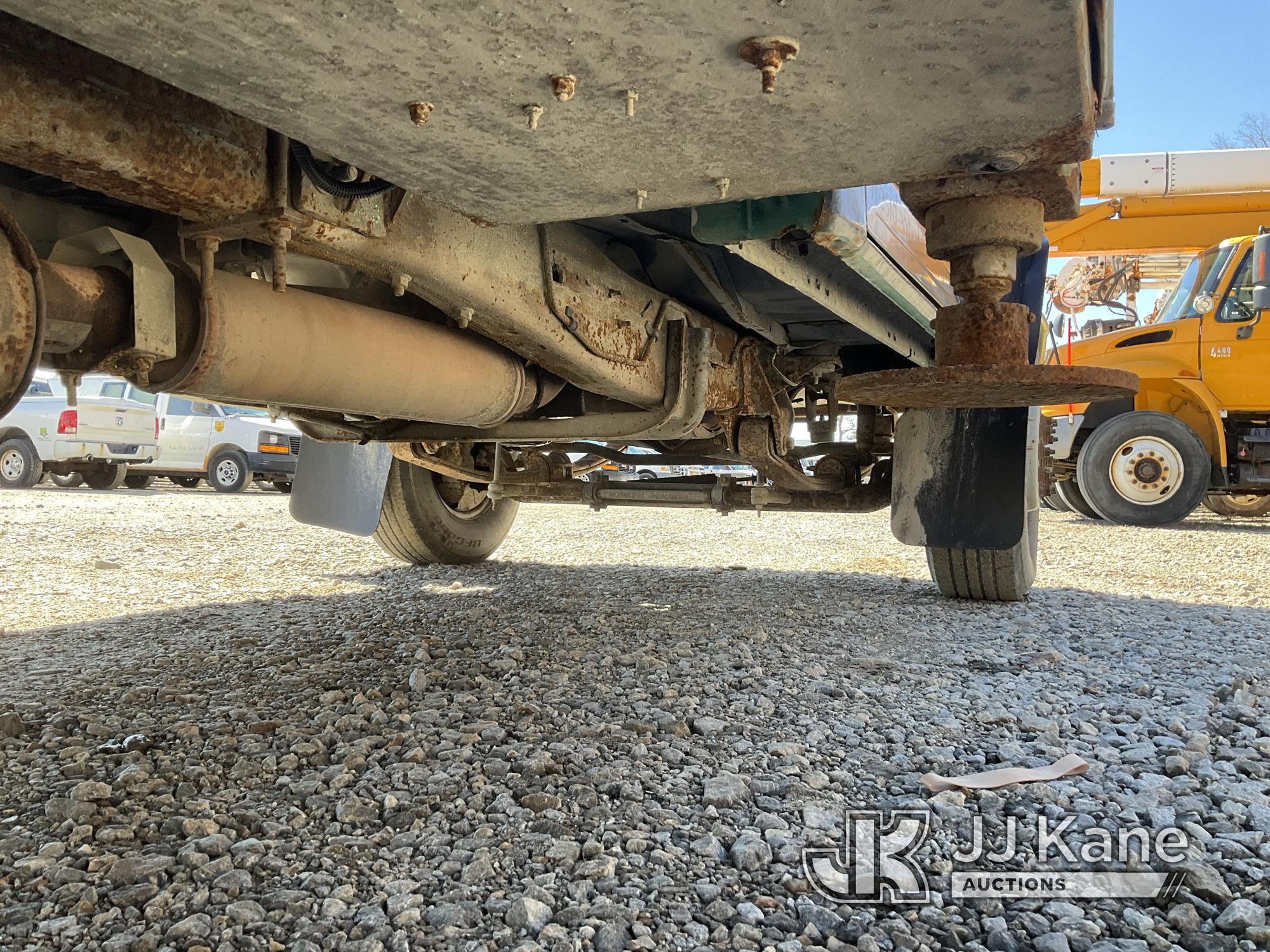 (Shrewsbury, MA) Versalift SST36N, Articulating & Telescopic Bucket Truck mounted behind cab on 1997