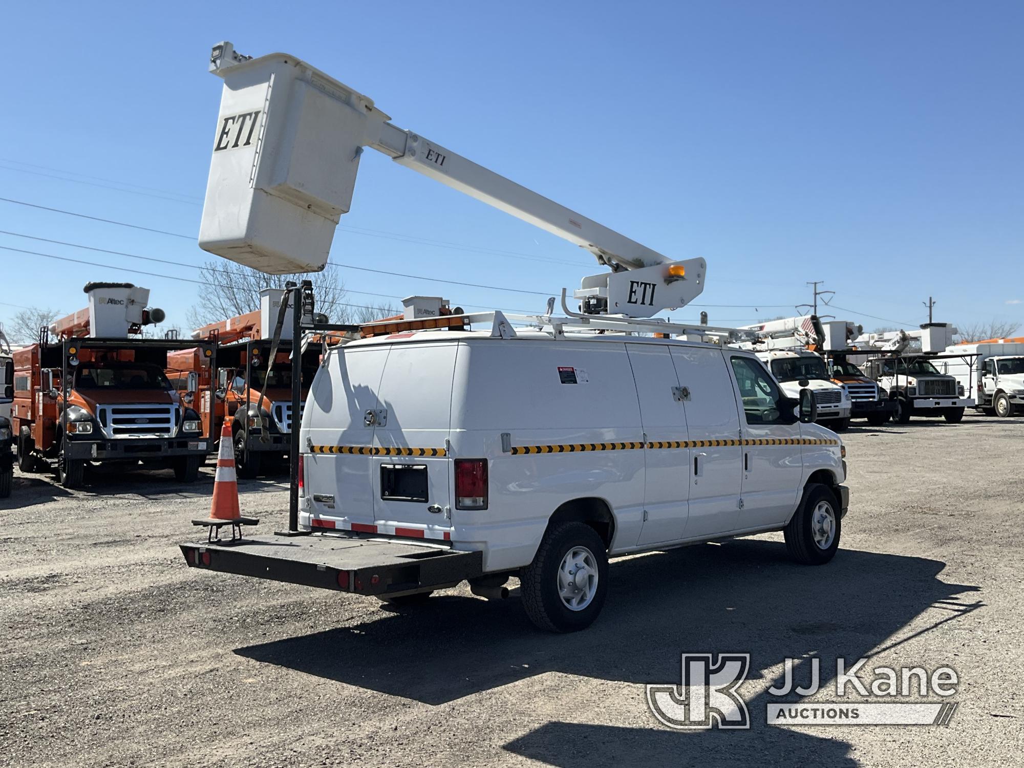 (Plymouth Meeting, PA) ETI ETT29-SNV, Telescopic Non-Insulated Bucket Van mounted on 2012 Ford E350