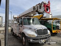 (Plymouth Meeting, PA) Altec DC47-TR, Digger Derrick rear mounted on 2012 International Durastar 430