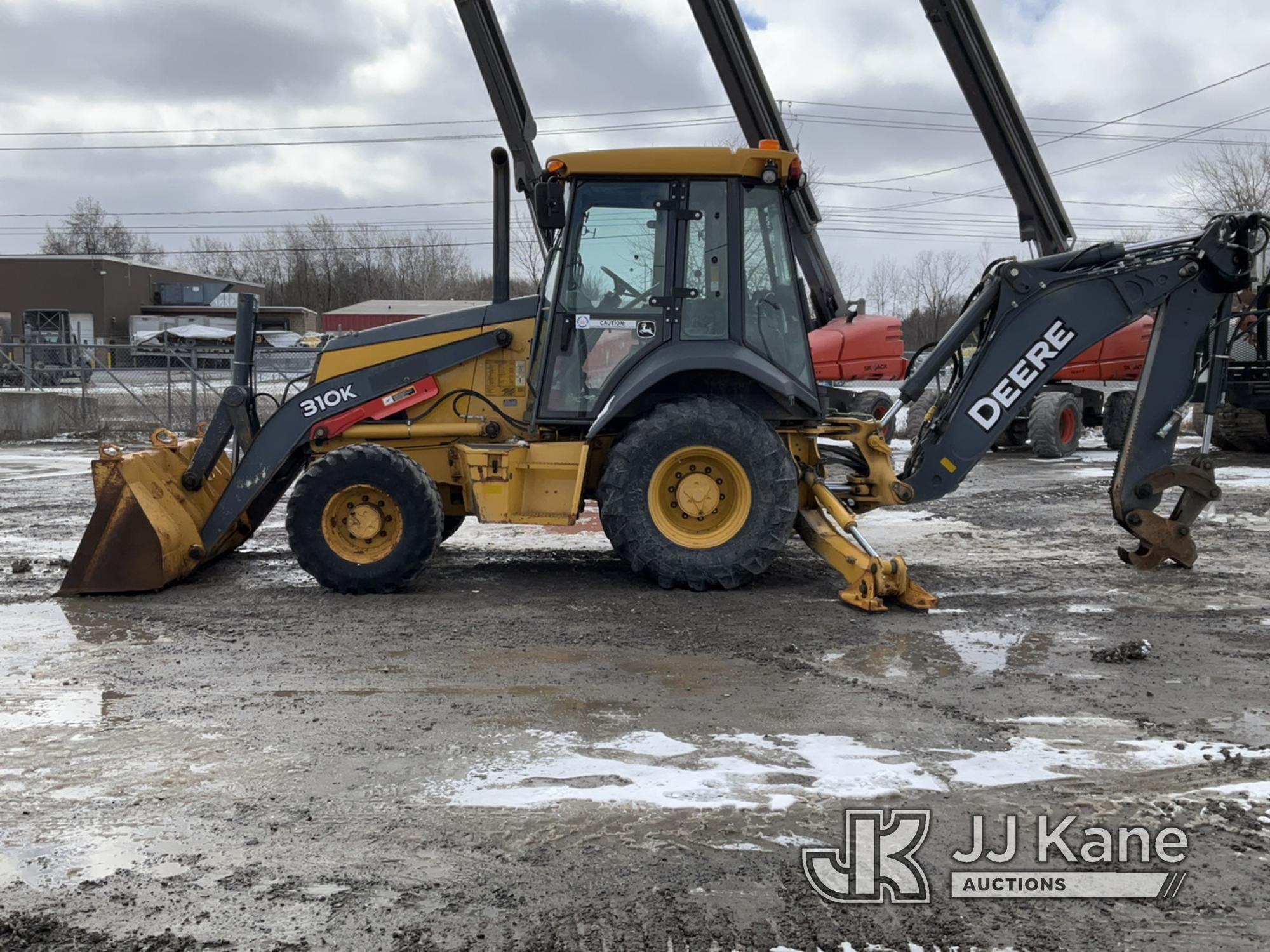 (Rome, NY) 2015 John Deere 310K 4x4 Tractor Loader Backhoe No Title) (Runs & Operates