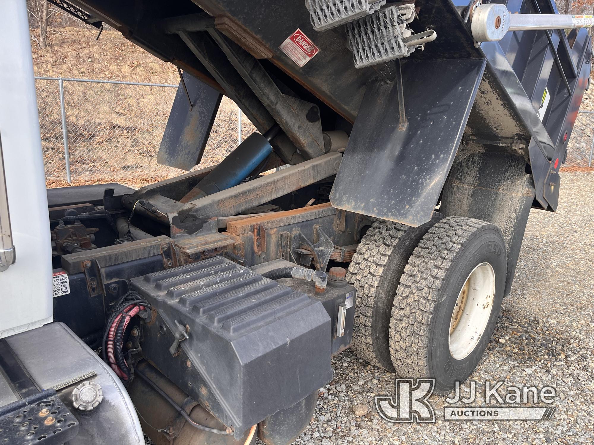 (Shrewsbury, MA) 2016 International 7400 Dump Truck Runs, Moves & Dump Operates) (Rust Damage