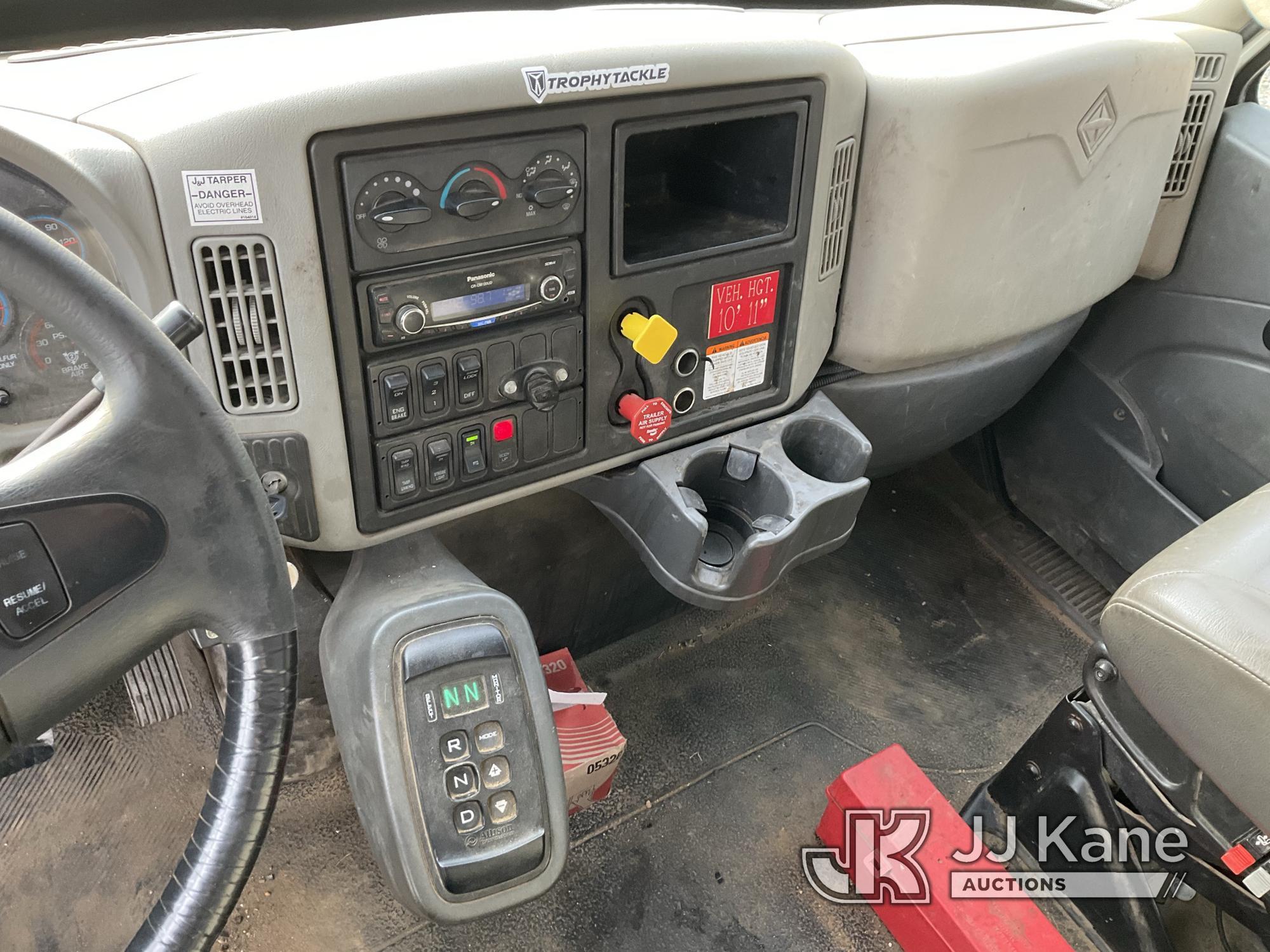 (Shrewsbury, MA) 2016 International 7400 Dump Truck Runs, Moves & Dump Operates) (Check Engine Light