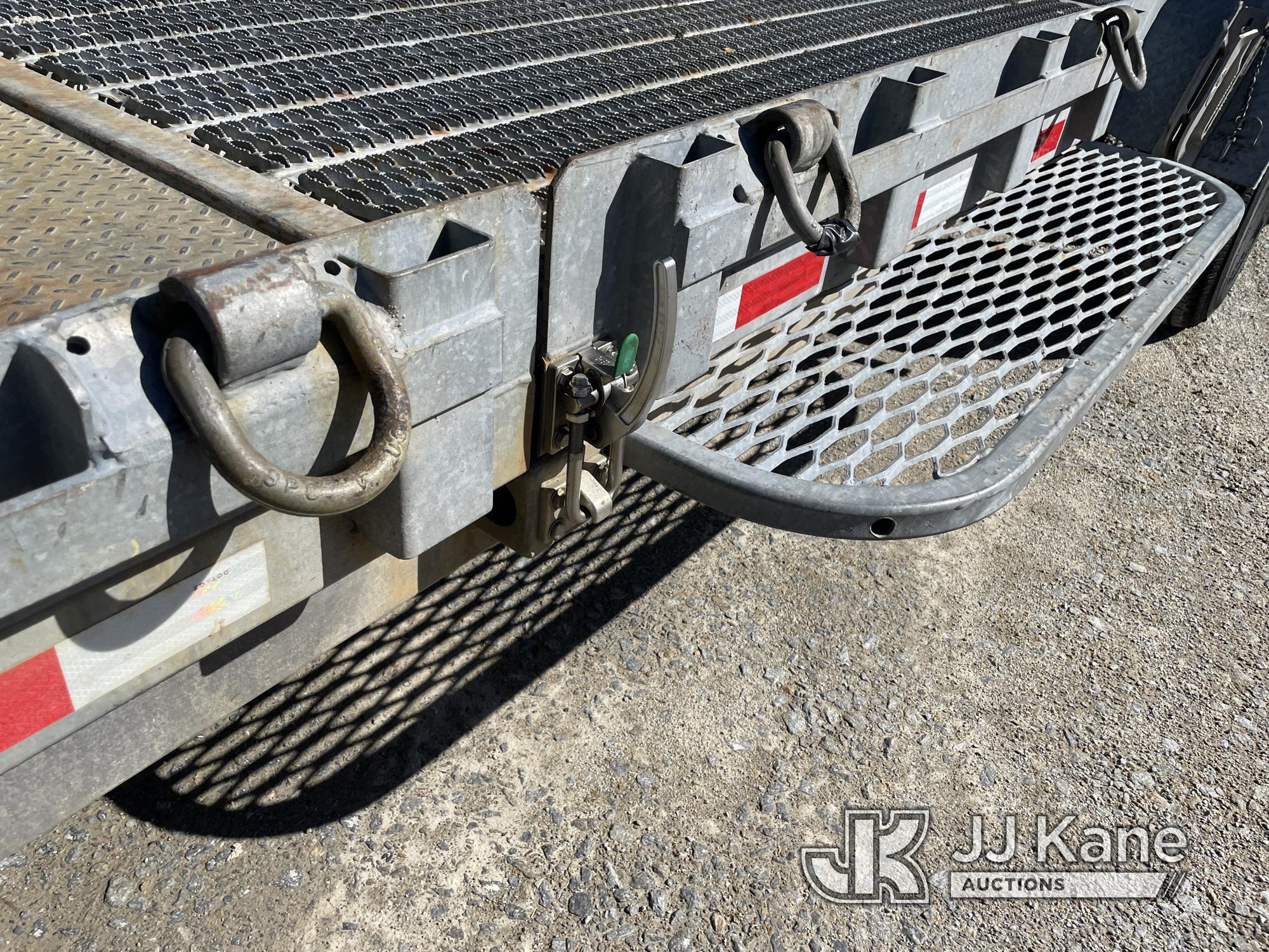 (Shrewsbury, MA) 2013 Sauber 1580 Galvanized T/A Tilt Deck Tagalong Equipment Trailer