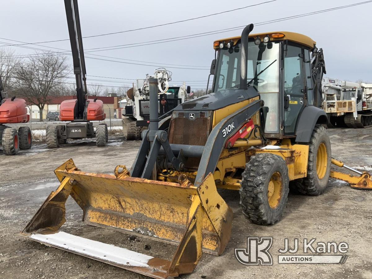 (Rome, NY) 2015 John Deere 310K 4x4 Tractor Loader Backhoe No Title) (Runs & Operates