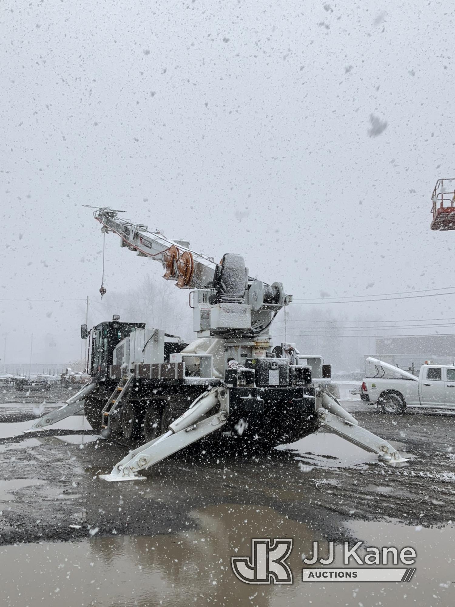 (Rome, NY) Terex/Telelect General, Digger Derrick rear mounted on 2017 Prinoth Panther T16 Crawler A