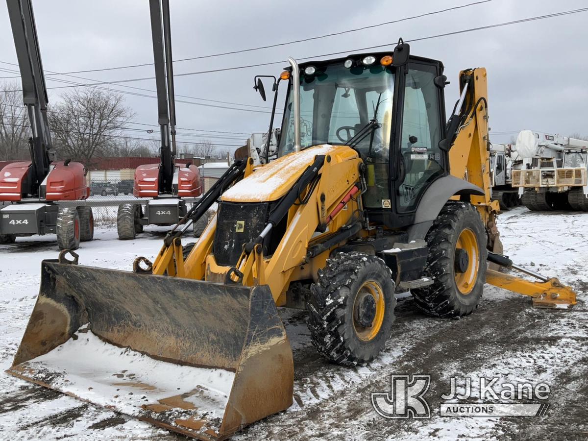 (Rome, NY) 2016 JCB 3CX-14 4x4 Tractor Loader Backhoe No Title) (Runs & Operates