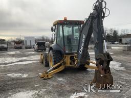 (Rome, NY) 2015 John Deere 310K 4x4 Tractor Loader Backhoe No Title) (Runs & Operates