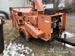 (Deposit, NY) 2015 Vermeer BC1000XL Chipper (12in Drum), trailer mtd Not Running, Condition Unknown,