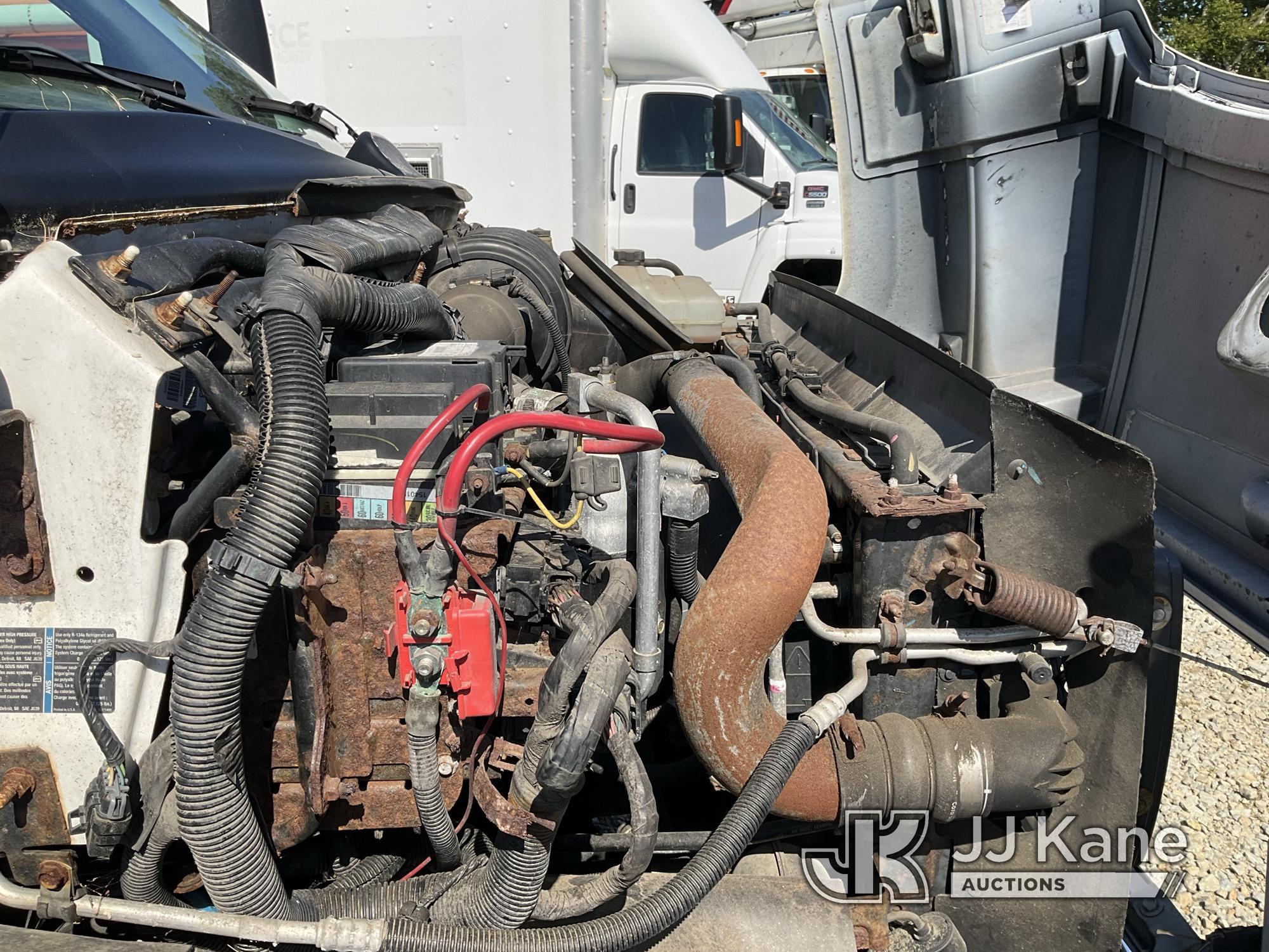 (Shrewsbury, MA) 2006 Chevrolet C4500 Flatbed Truck Not Running, Cranks, Drivetrain & Crane Conditio