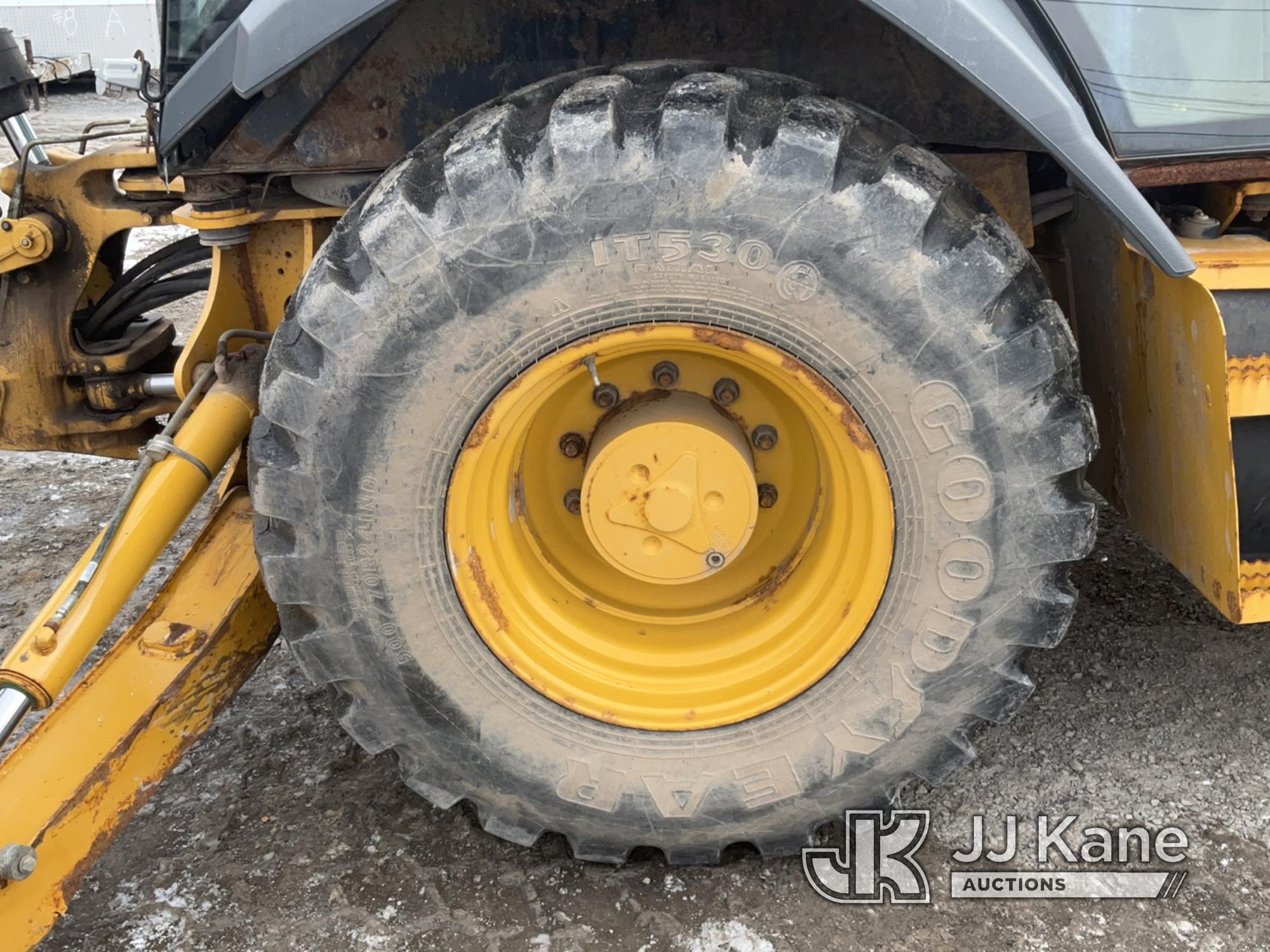 (Rome, NY) 2015 John Deere 310K 4x4 Tractor Loader Backhoe No Title) (Runs & Operates