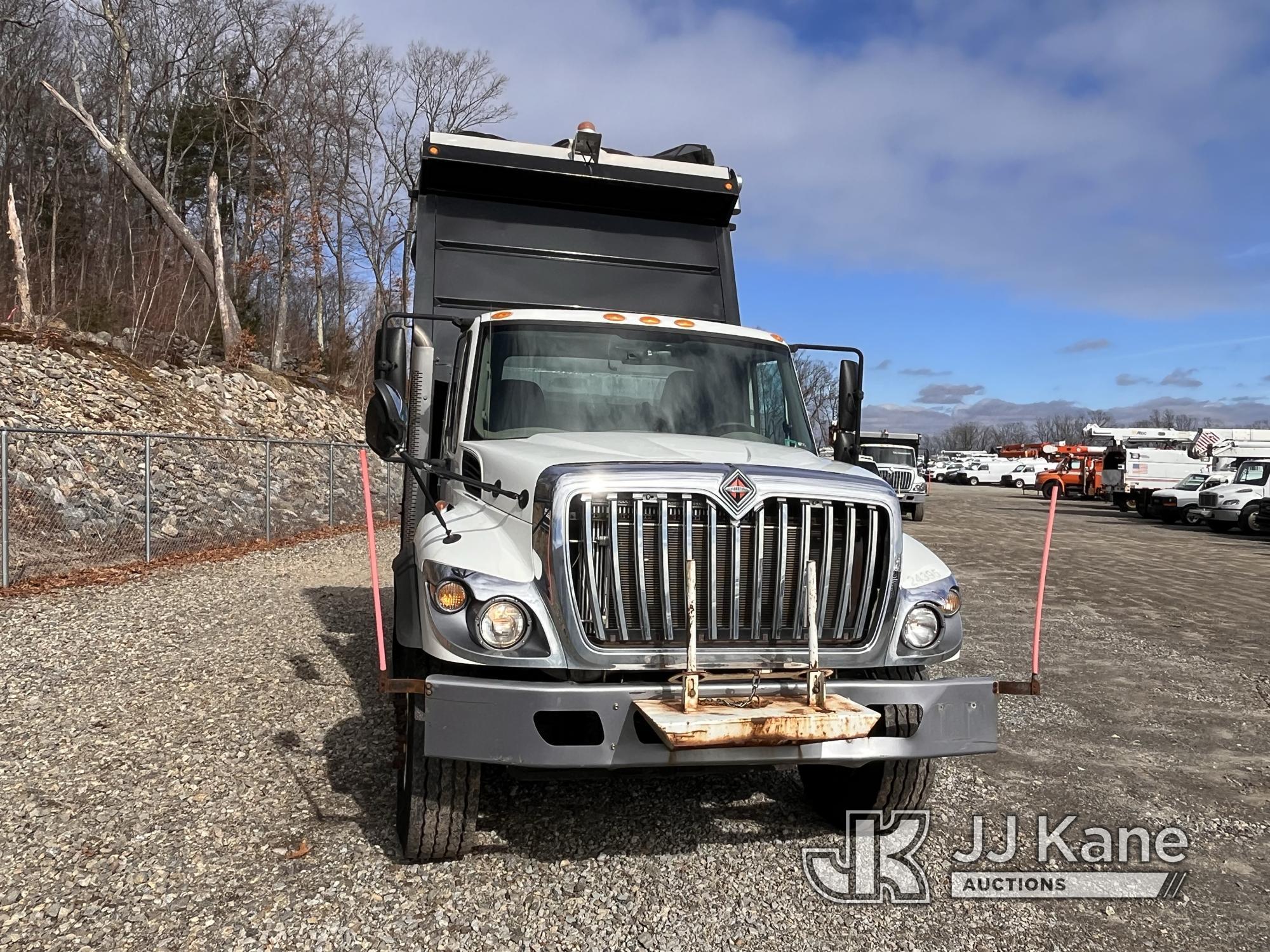 (Shrewsbury, MA) 2016 International 7400 Dump Truck Runs, Moves & Dump Operates) (Rust Damage