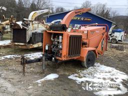 (Deposit, NY) 2015 Vermeer BC1000XL Chipper (12in Drum), trailer mtd Not Running, Condition Unknown,