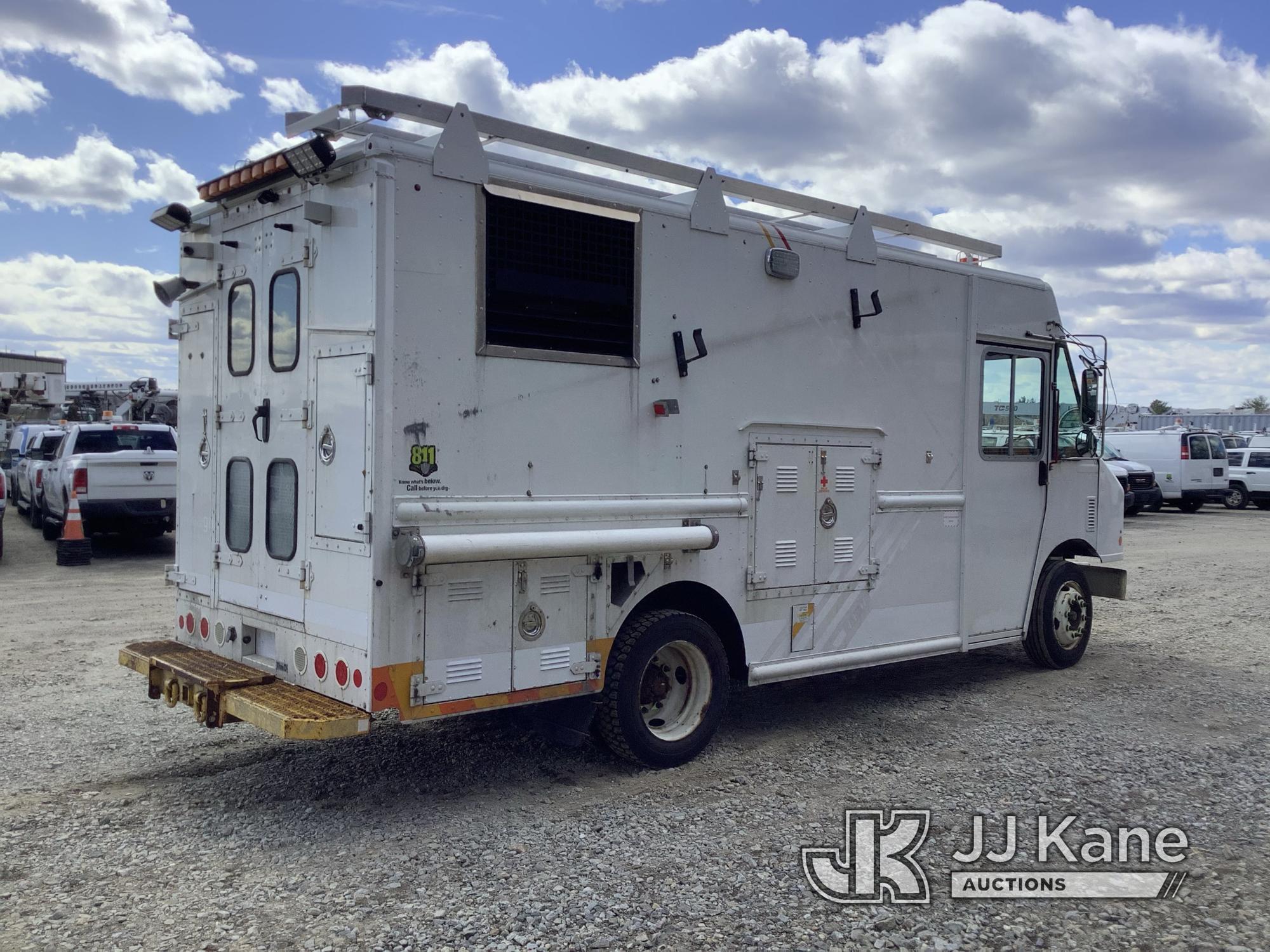 (Shrewsbury, MA) 2016 Freightliner MT45 Step Van Runs & Moves) (Generator Runs, Rust Damage