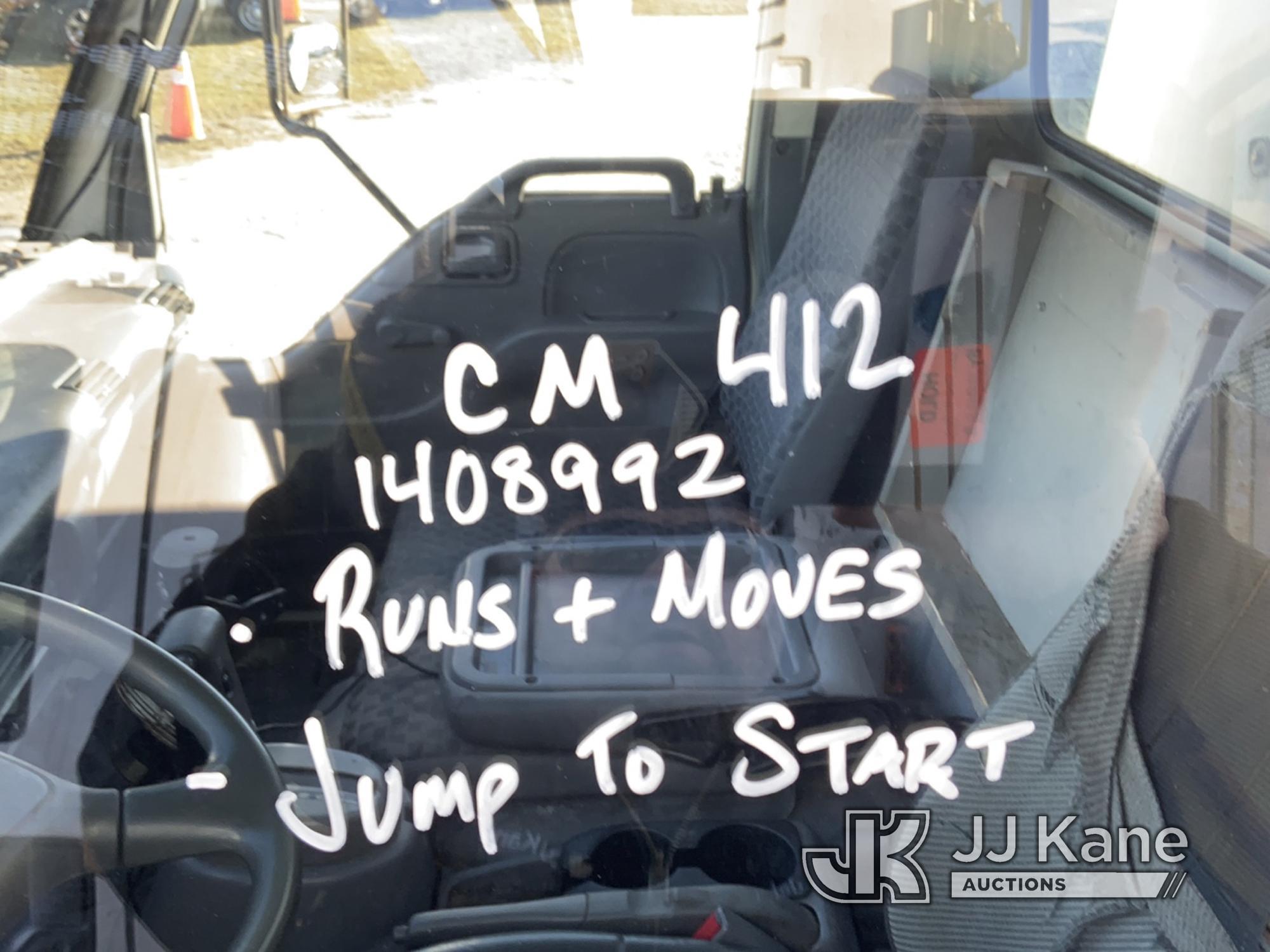 (Charlotte, MI) 2006 Isuzu NPR Spray Truck Runs, Moves, Jump To Start